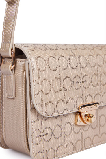بيير كاردانحقيبة كتف نسائية ذهبية 05PC25Y10405-PMN