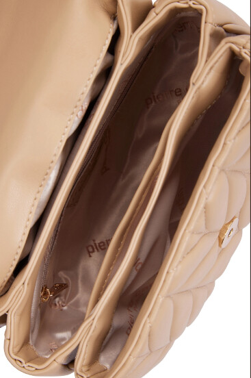 حقيبة كتف نسائية بيج 05PC25Y10106-KLSA