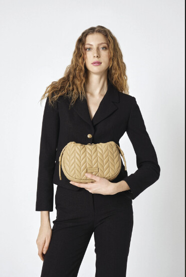 حقيبة كتف نسائية بيج 05PC25Y10113-KLSA