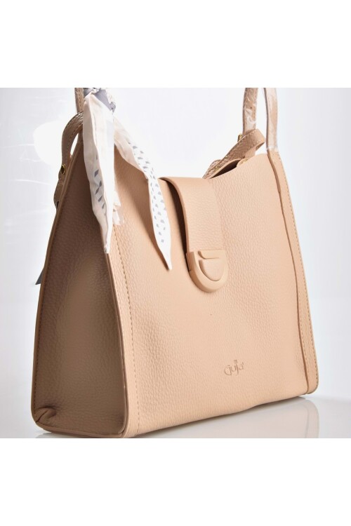 Bej  Kadın El ve Omuz Çantası 25YG333