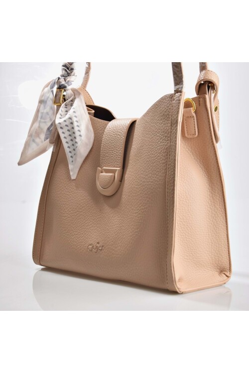 Bej  Kadın El ve Omuz Çantası 25YG333