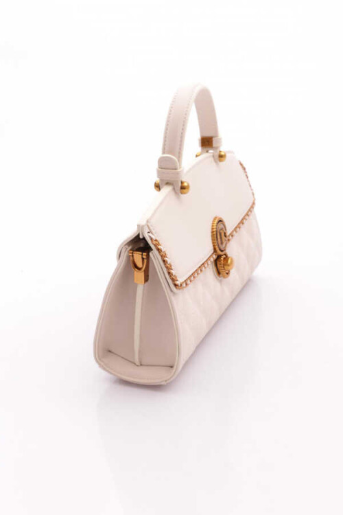 حقيبة يد وحقيبة كتف نسائية بيج 25YG343