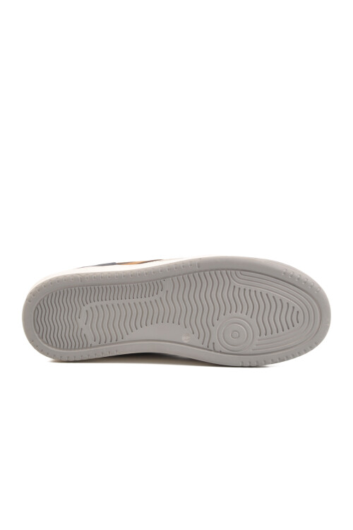 Beige Genuine Leather Mens Sneakers 4Y1987-2090 M