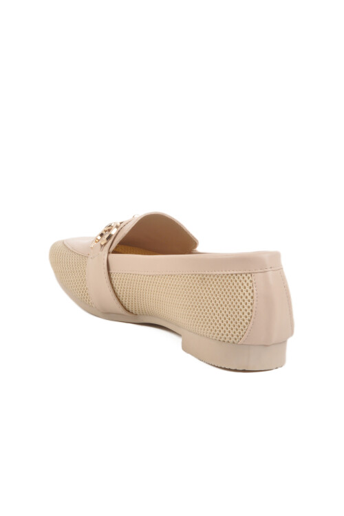 Beige Anorak Light Womens Ballerinas T-200 Z