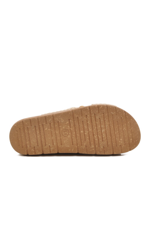 Beige Anatomical Womens Slippers 117.001 Z