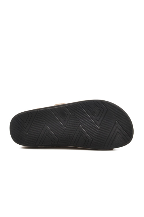 Beige Anatomic Double-Strap Womens Slippers 41.001 Z