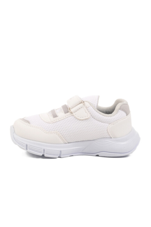 Beyaz Buz Cırtlı Işıklı Unisex Çocuk Spor Ayakkabı 336126 B