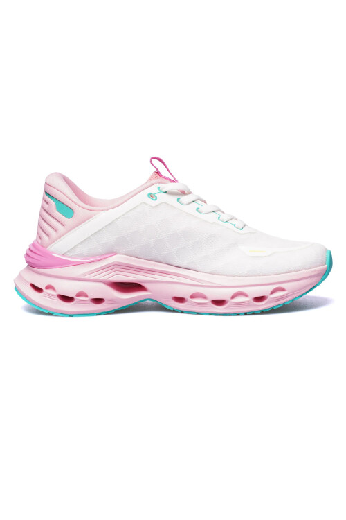 Beyaz Fileli Hafif Esnek Kadın Spor Ayakkabı 900682 Hml Horizon