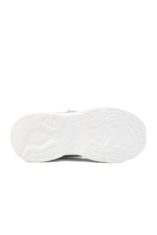 White Velcro Mesh Boys Sneakers 2330 F