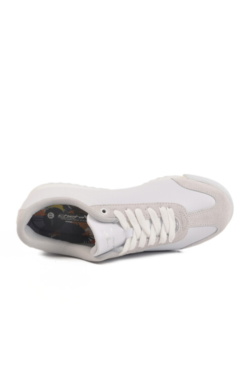 White Memory Foam Unisex Sneakers Peru G