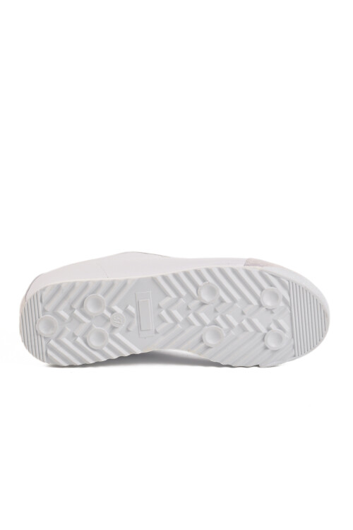 White Memory Foam Unisex Sneakers Peru G