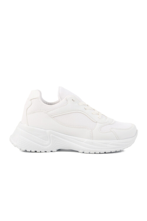 White Mesh Lightweight Womens Sneakers 2410 G