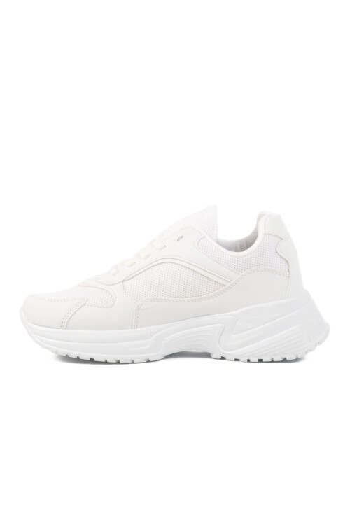 White Mesh Lightweight Womens Sneakers 2410 G