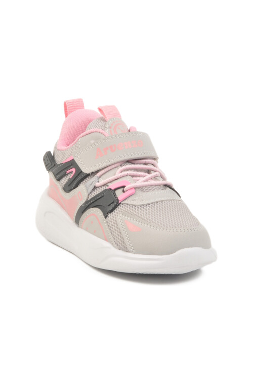 ايكمودحذاء رياضي للبنات بشريط فيلكرو باللون الوردي الجليدي 320 P