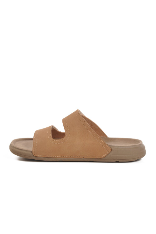 Camel Velcro Anatomic Mens Slippers 115.002 M