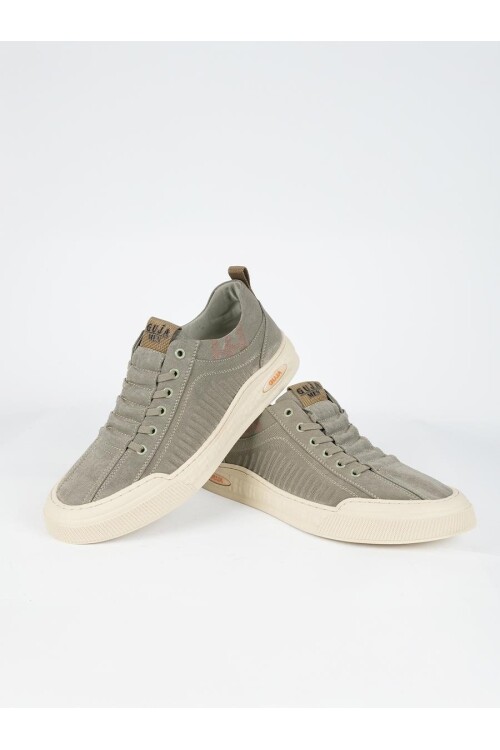 Grey Breathable Flexible Mens Casual Shoes 25Y510-12 M