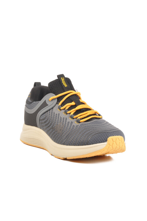 Grey Memory Foam Lightweight Flexible Mens Sneakers Benue M