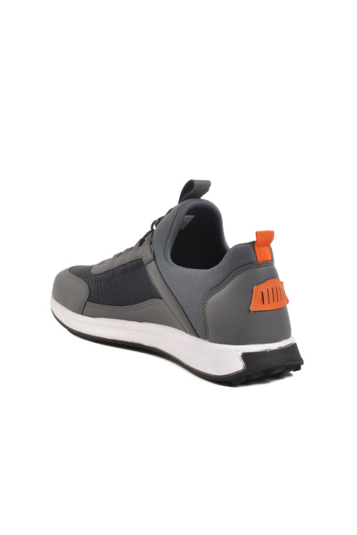 Gri Tekstil Hafif Esnek Erkek Spor Ayakkabı 166 M