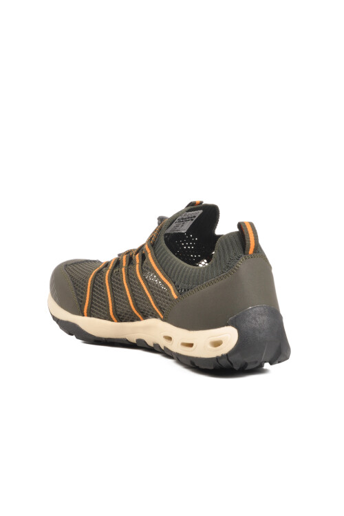 حذاء رياضي رجالي خفيف الوزن ومرن وقابل للتنفس بشعار Okavando M من الكاكي