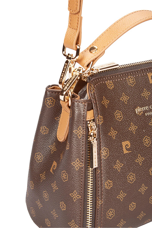 Brown Womens Shoulder Bag 05PC25Y10320-MN