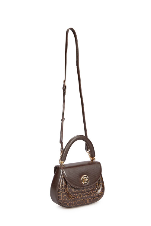 Brown Womens Hand and Shoulder Bag 05PC25Y10306-PMN