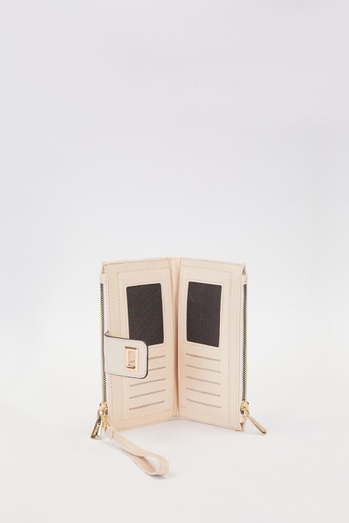 Cream Womens Wallet 910042
