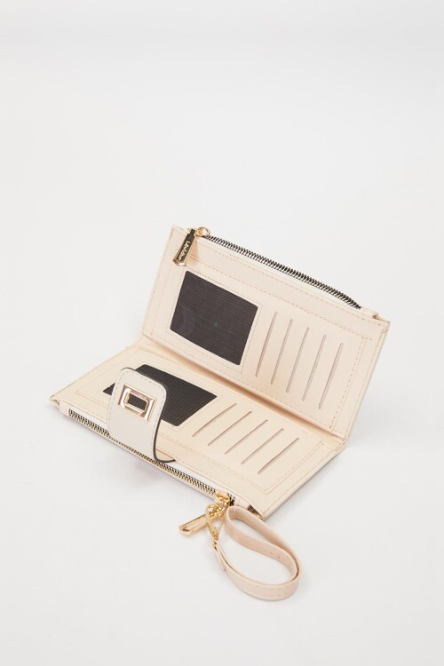 Cream Womens Wallet 910042