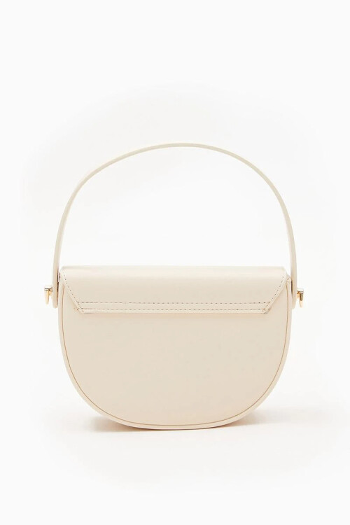 حقيبة يد وكتف نسائية كريمية 930125