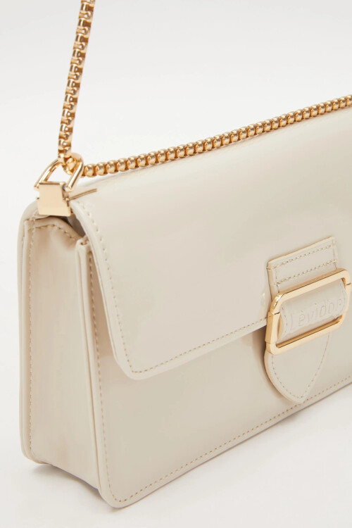 Krem Rugan  Kadın El ve Omuz Çantası 930191