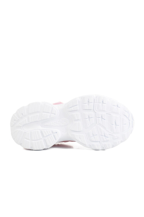 Pink Lilac Velcro Mesh Girls Sneakers 1500 P