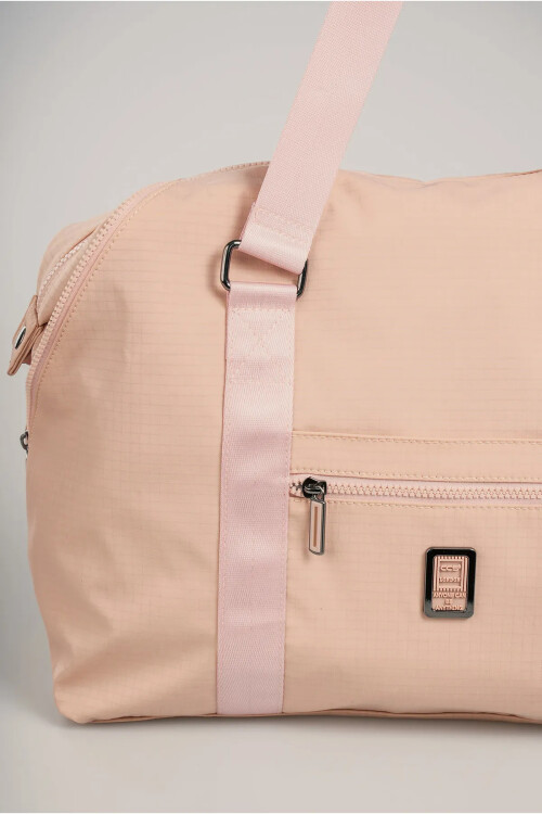 Pembe Tekstil Kadın El ve Omuz Çantası 17996