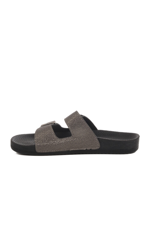 Platinum Double-Strap Womens Slippers 43.001 Z