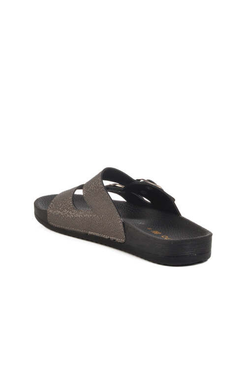 Platinum Double-Strap Womens Slippers 43.001 Z