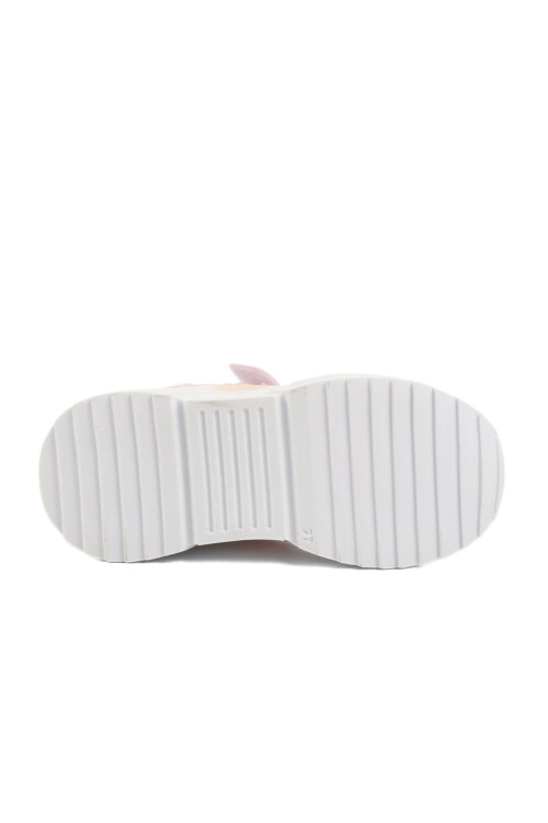 Pudra Cırtlı Hafif Kız Çocuk Spor Ayakkabı Ruffon P