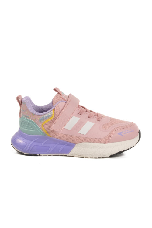 Powder Velcro Mesh Girls Sneakers Ukon F