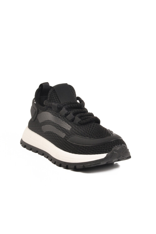 Black Anorak Memory Foam Mens Sneakers Nepal M