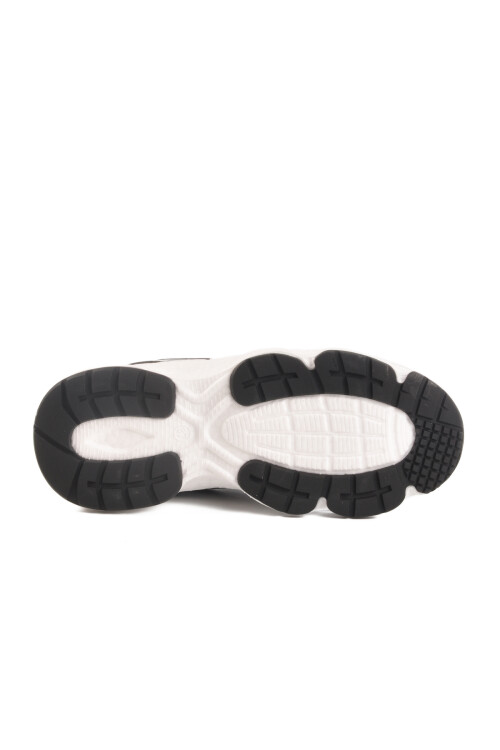 Black and White Mesh Unisex Sneakers 182 G
