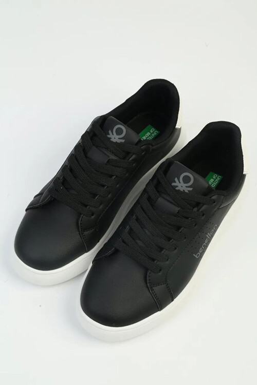 Siyah Beyaz Unisex Sneaker BNI-10266 G
