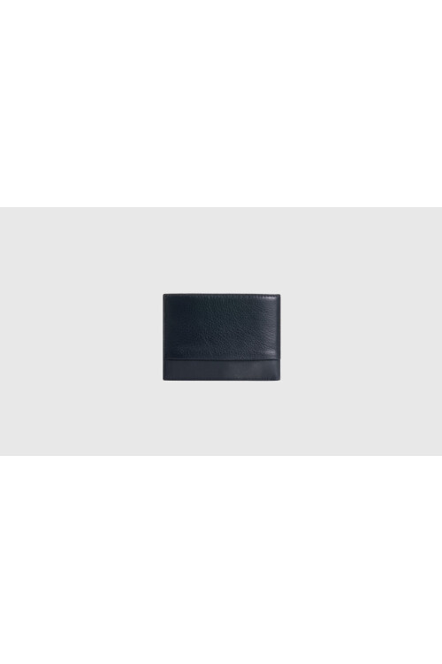 Black Genuine Leather Mens Wallet 1812