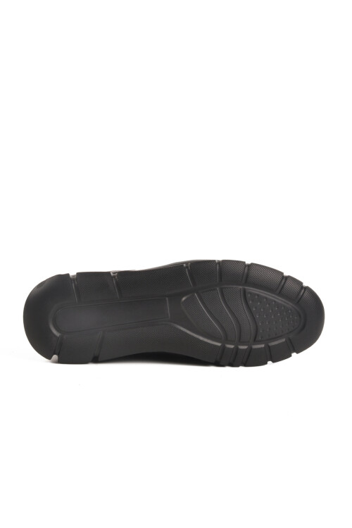 Black Genuine Leather Mens Casual Shoes 1143 M