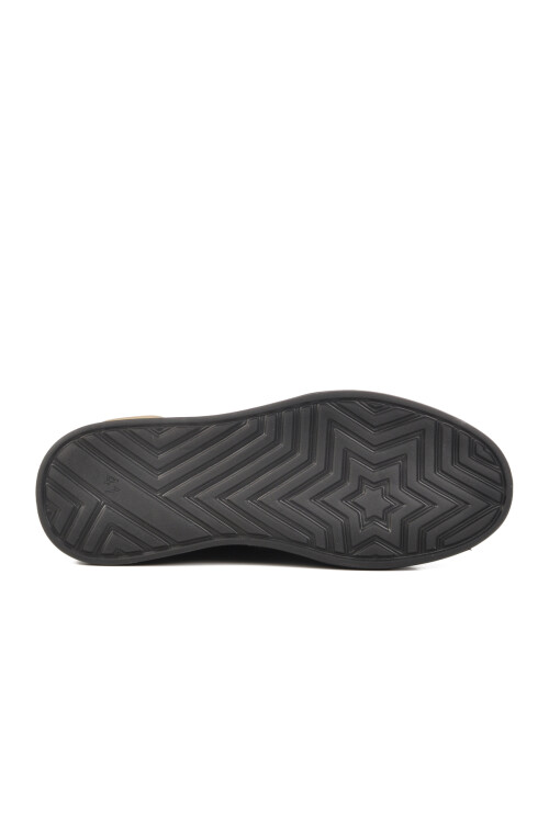 Siyah Hakiki Deri Erkek Casual Ayakkabı 5Y2530-1812 M