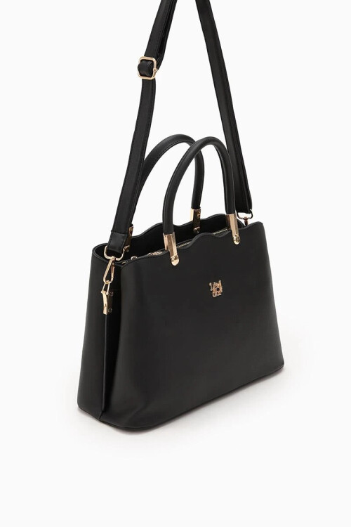 Black Womens Handbag and Shoulder Bag 930065