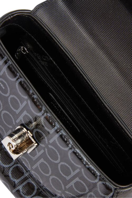 حقيبة يد وحقيبة كتف نسائية سوداء 05PC25Y10306-PMN