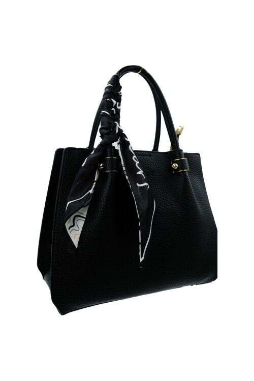 gujaBlack Women's Handbag and Shoulder Bag 25YG319