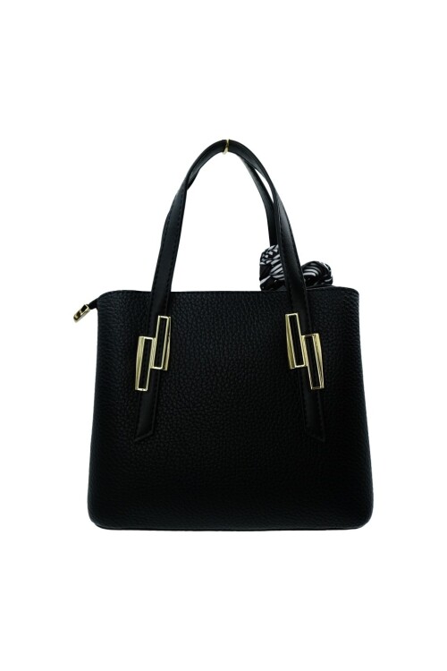 Black Womens Handbag and Shoulder Bag 25YG321