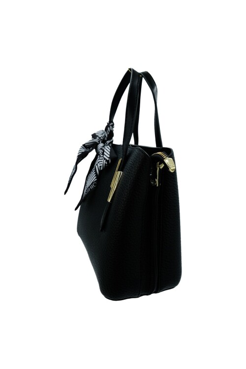 Black Womens Handbag and Shoulder Bag 25YG321