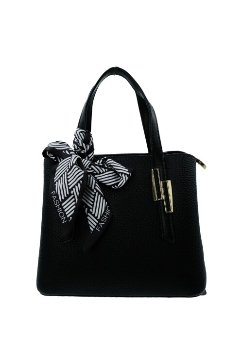 Black Womens Handbag and Shoulder Bag 25YG321