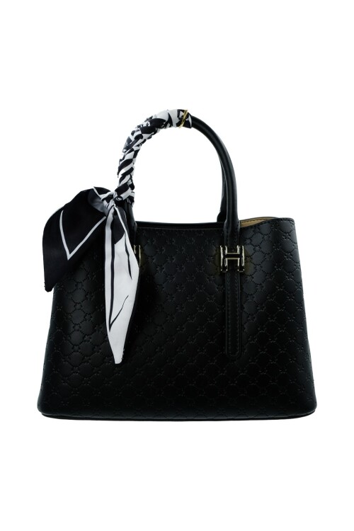 Black Womens Handbag and Shoulder Bag 25YG328