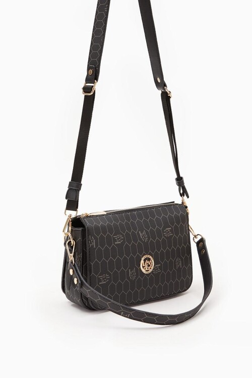 حقيبة كتف نسائية سوداء 930078