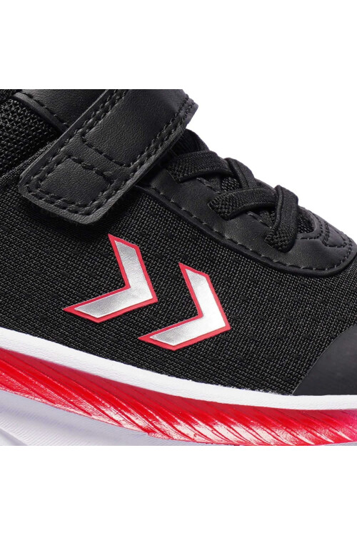 Black Velcro Mesh Light Flexible Unisex Childrens Sports Shoes 900726 Hml Oja Jr